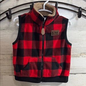 ❤️ PICK 4/$20 Red and Black Kids Vest size 18M